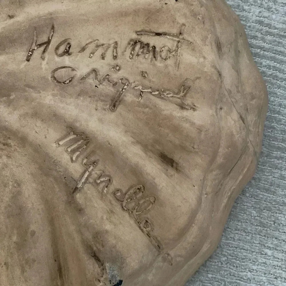 Flora Eckert Hammat Original Bioform Mid-Century Ceramic Seashell Bowl Vintage - Picture 5 of 8